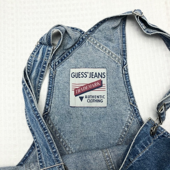 Vintage 80s Guess Jeans Overalls - Picture 4 of 8